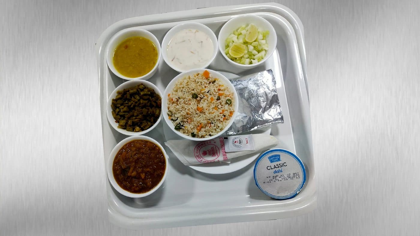 Freshly plated Red Bean Hospitality meal, 10